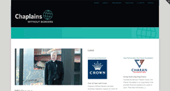 Desktop Screenshot of chaplainswithoutborders.org